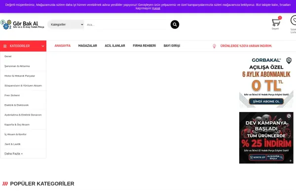 gorbakal.com.tr ekran görüntüsü