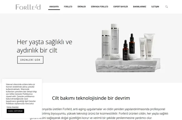 forlled.com.tr masaüstü ekran görüntüsü