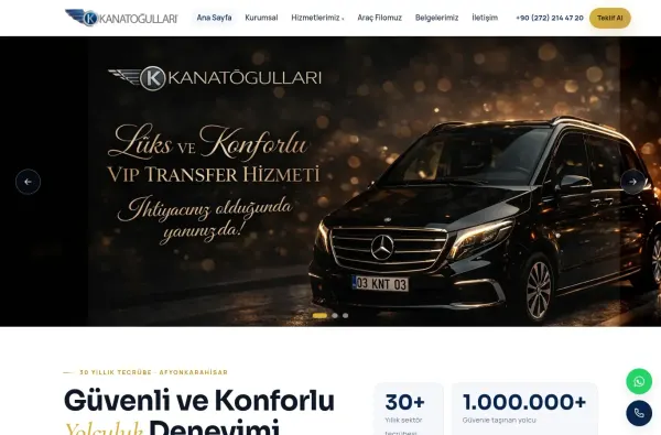 kanatogullari.com.tr ekran görüntüsü