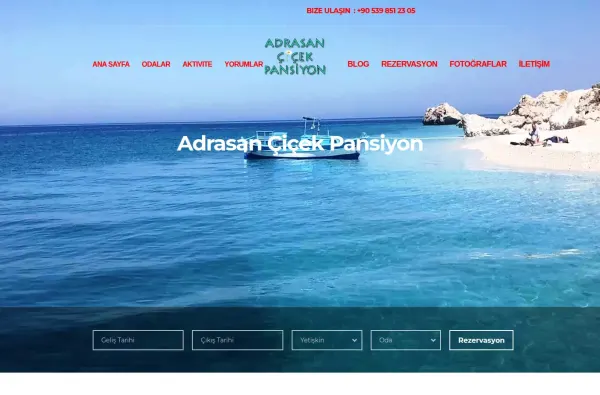 cicekpansiyon.com.tr masaüstü ekran görüntüsü