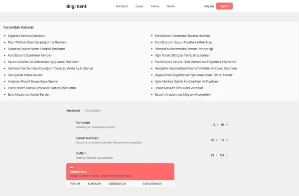 bilgikent.com.tr masaüstü ekran görüntüsü