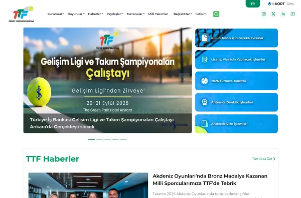 ttf.org.tr ekran görüntüsü