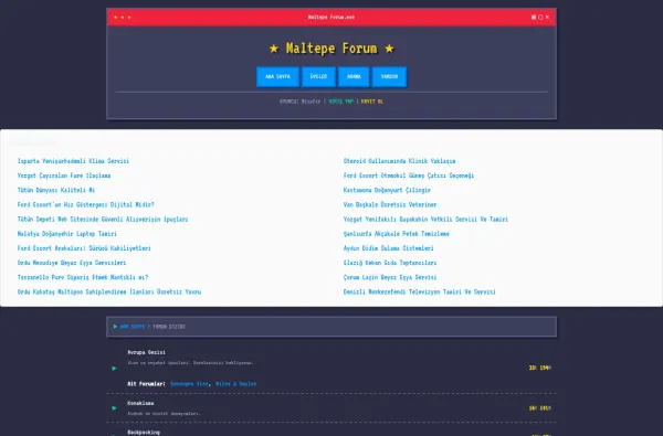 maltepeforum.com.tr ekran görüntüsü