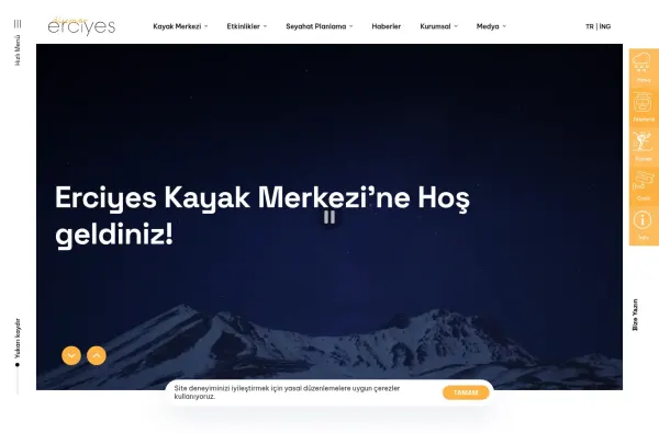 kayserierciyes.com.tr masaüstü ekran görüntüsü