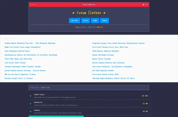 forumiletken.com.tr masaüstü ekran görüntüsü