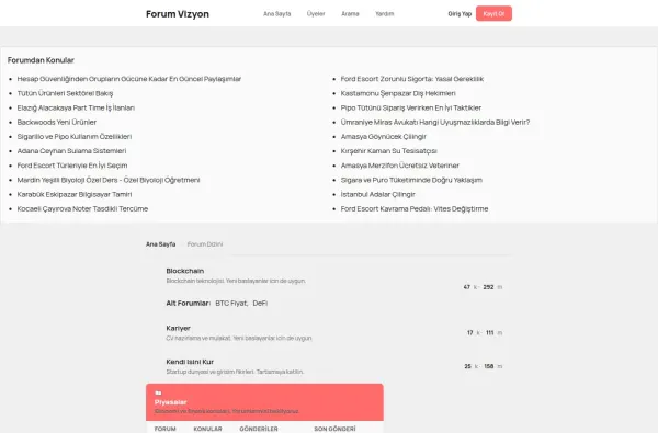 forumvizyon.com.tr ekran görüntüsü