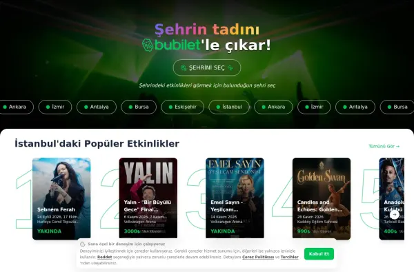 bubilet.com.tr masaüstü ekran görüntüsü