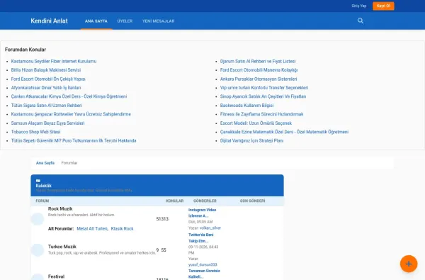kendinianlat.com.tr ekran görüntüsü