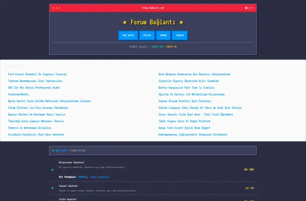 forumbaglanti.com.tr masaüstü ekran görüntüsü