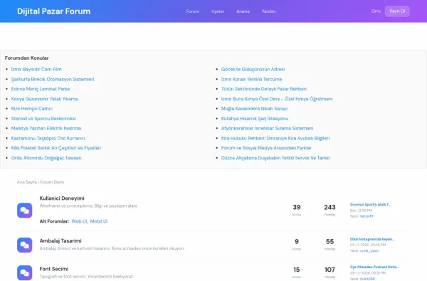 dijitalpazarforum.com.tr ekran görüntüsü