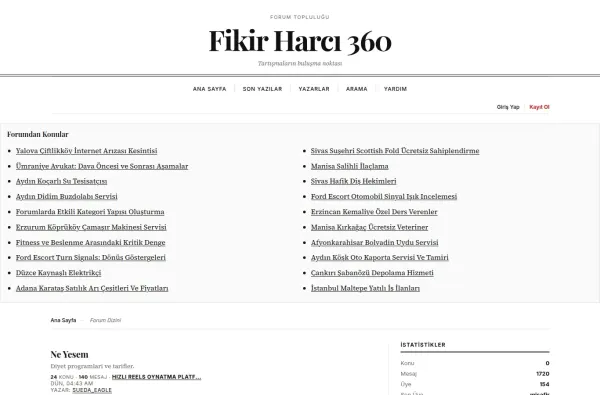 fikirharci360.com.tr ekran görüntüsü