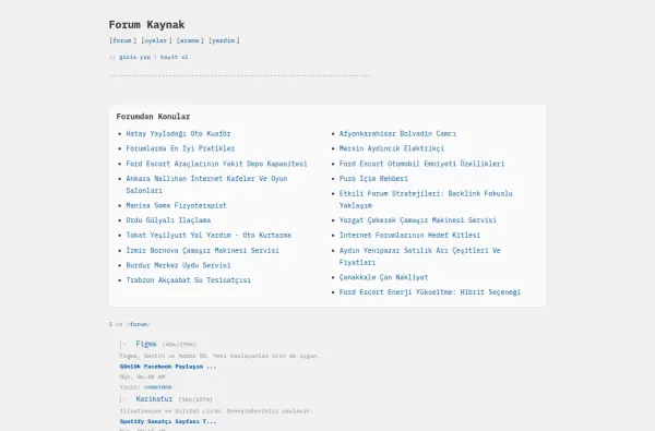 forumkaynak.com.tr masaüstü ekran görüntüsü