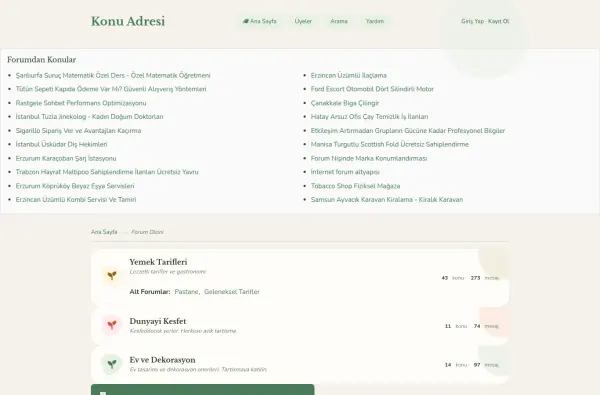 konuadresi.com.tr masaüstü ekran görüntüsü