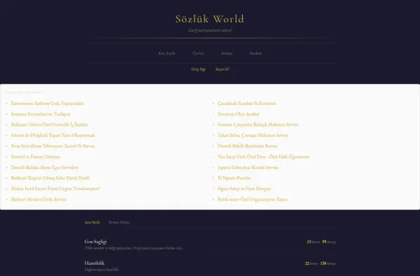 sozlukworld.com.tr ekran görüntüsü
