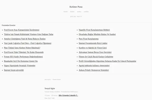 kelimepusu.com.tr ekran görüntüsü