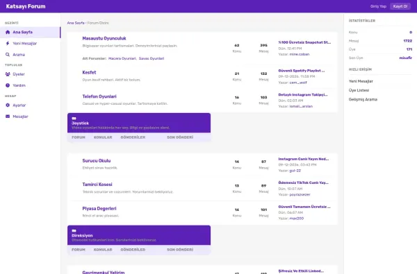 katsayiforum.com.tr ekran görüntüsü