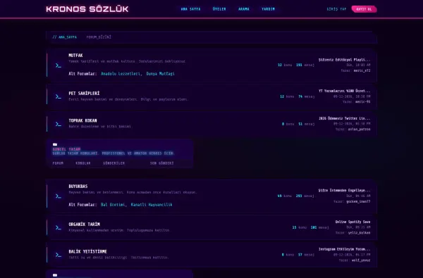 kronossozluk.com.tr ekran görüntüsü