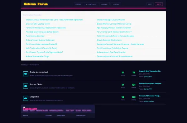 reklamforum.com.tr ekran görüntüsü