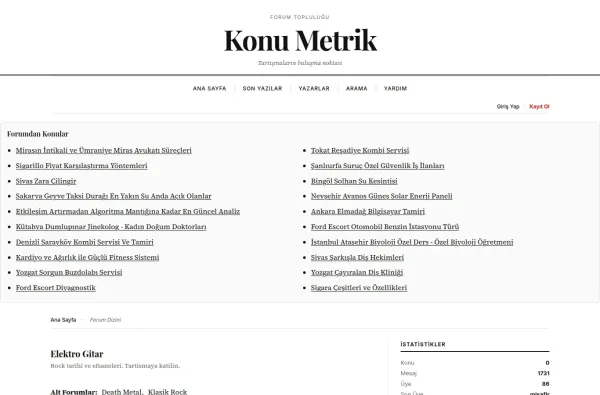 konumetrik.com.tr masaüstü ekran görüntüsü