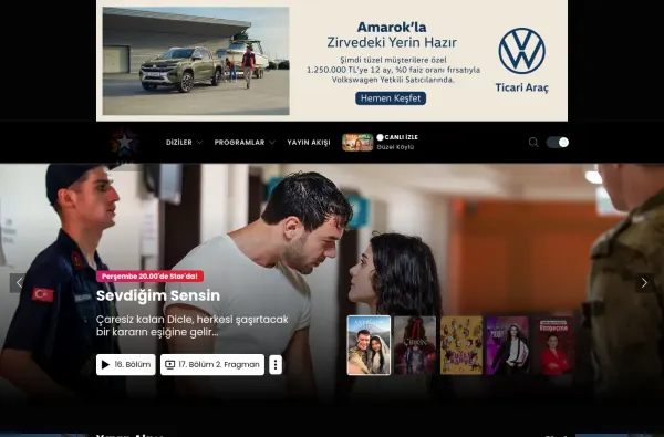 startv.com.tr masaüstü ekran görüntüsü
