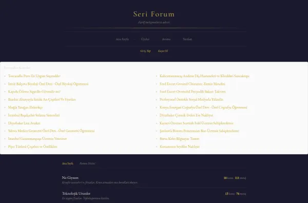 seriforum.com.tr ekran görüntüsü