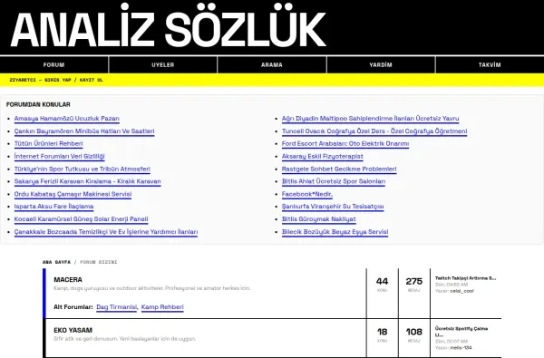 analizsozluk.com.tr ekran görüntüsü