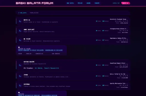baskibalataforum.com.tr ekran görüntüsü
