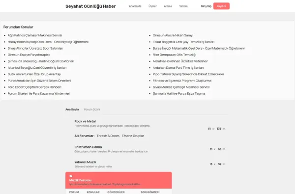 seyahatgunluguhaber.com.tr ekran görüntüsü