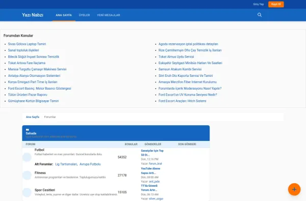 yazinabzi.com.tr ekran görüntüsü