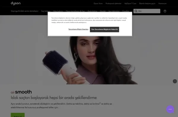 dyson.com.tr masaüstü ekran görüntüsü