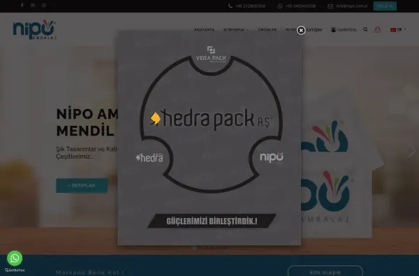 nipo.com.tr masaüstü ekran görüntüsü