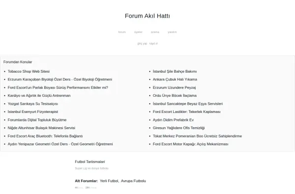 forumakilhatti.com.tr ekran görüntüsü