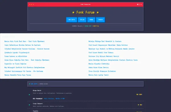 fonkforum.com.tr masaüstü ekran görüntüsü