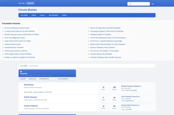 forumbulutu.com.tr masaüstü ekran görüntüsü
