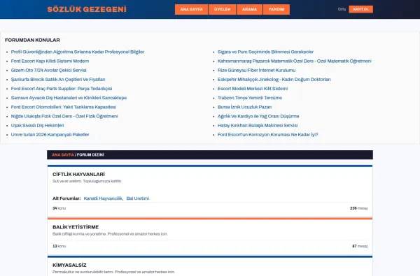 sozlukgezegeni.com.tr ekran görüntüsü