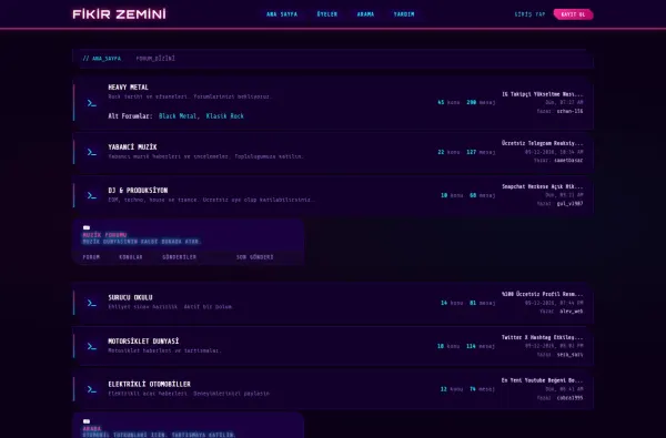 fikirzemini.com.tr ekran görüntüsü