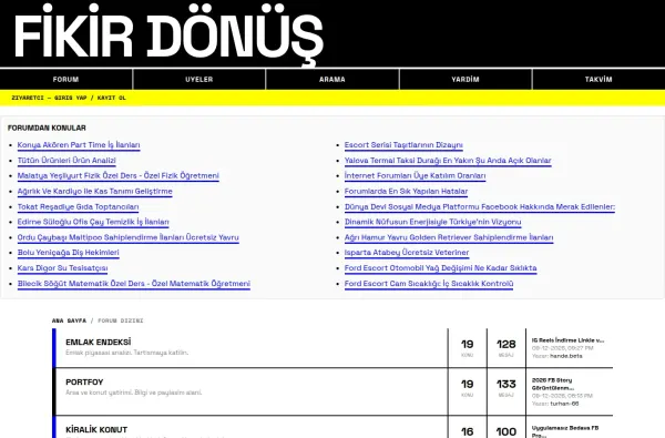 fikirdonus.com.tr masaüstü ekran görüntüsü