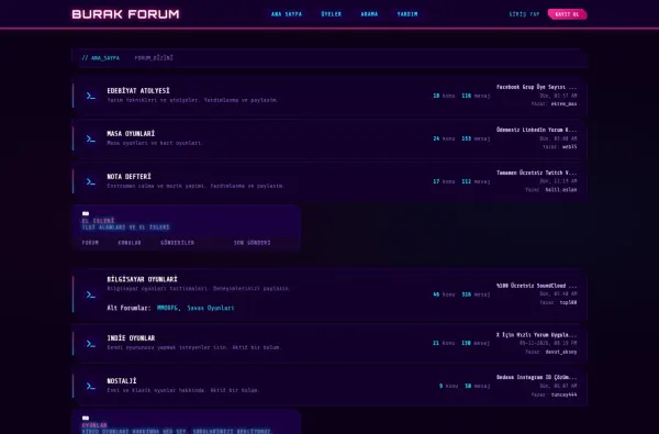 burakforum.com.tr masaüstü ekran görüntüsü