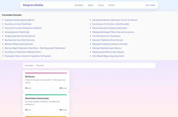 ekspressozluk.com.tr ekran görüntüsü
