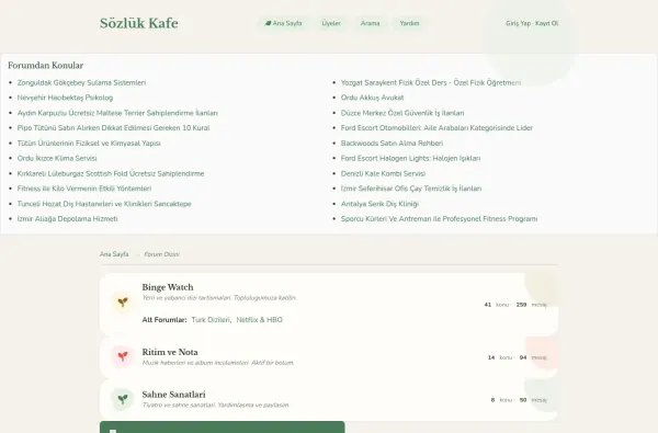 sozlukkafe.com.tr ekran görüntüsü