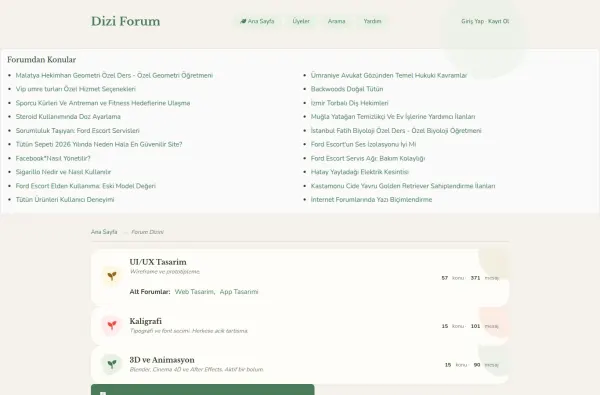 diziforum.com.tr ekran görüntüsü