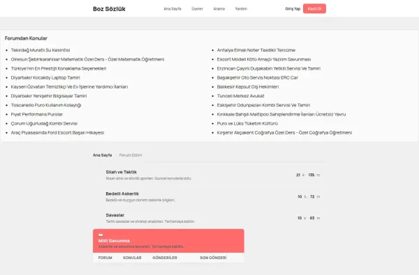 bozsozluk.com.tr ekran görüntüsü