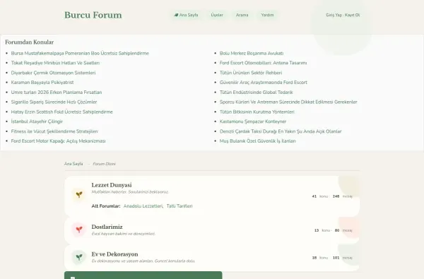 burcuforum.com.tr ekran görüntüsü