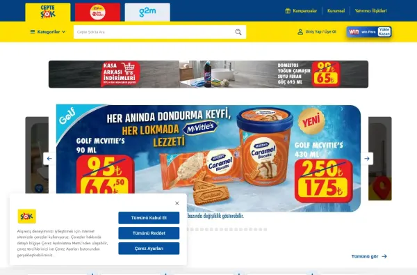sokmarket.com.tr masaüstü ekran görüntüsü