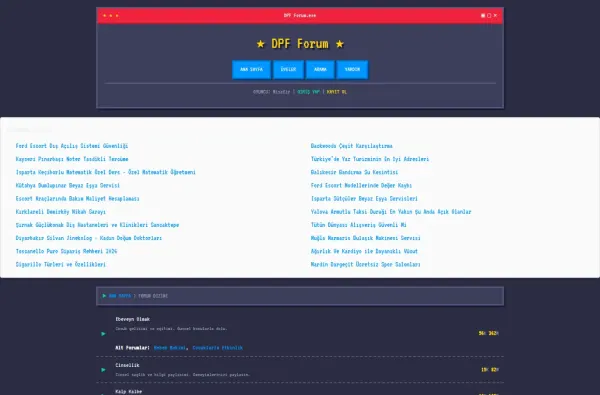 dpfforum.com.tr ekran görüntüsü