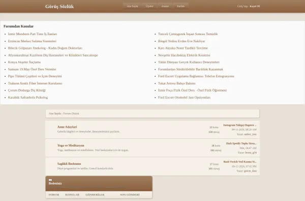 gorussozluk.com.tr ekran görüntüsü