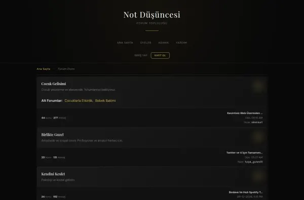 notdusuncesi.com.tr masaüstü ekran görüntüsü