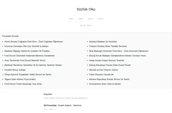 sozlukoku.com.tr ekran görüntüsü