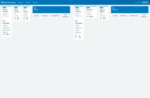 genetiktforum.com.tr ekran görüntüsü
