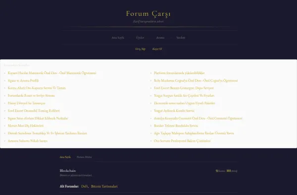 forumcarsi.com.tr masaüstü ekran görüntüsü
